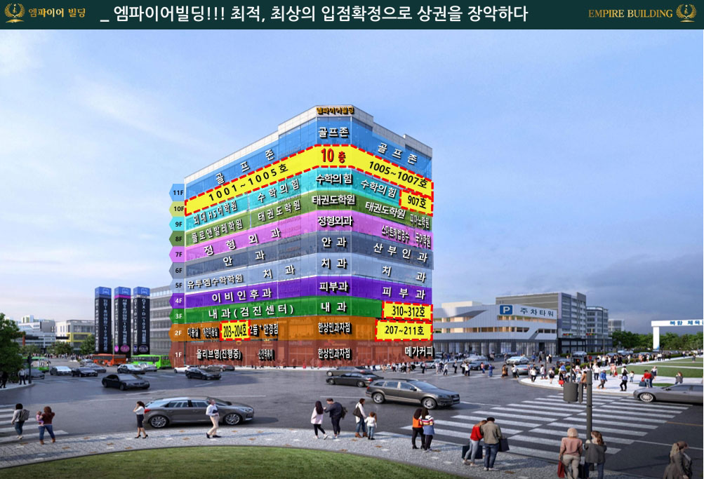 검증은 끝났다. 신검단중앙역 대표 상가 ‘엠파이어빌딩’
