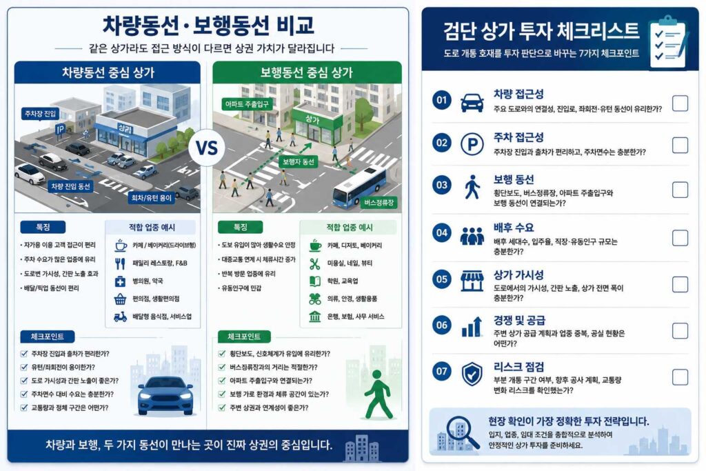 검단신도시 차량동선 투자 테크 리스트